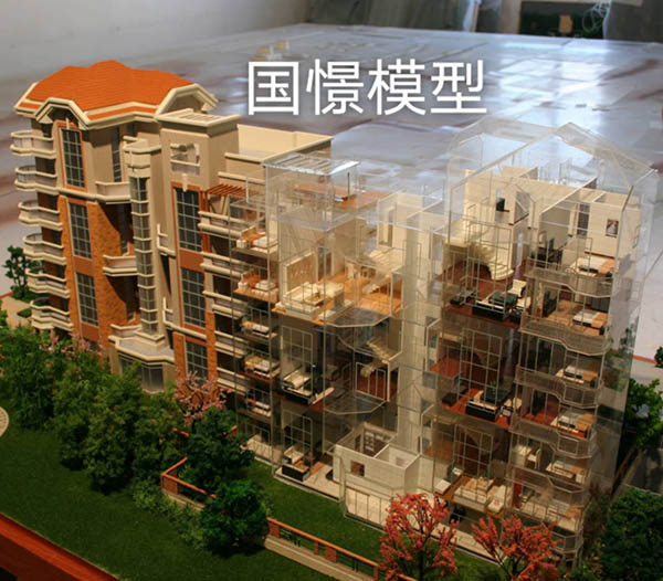 阿拉尔市建筑模型