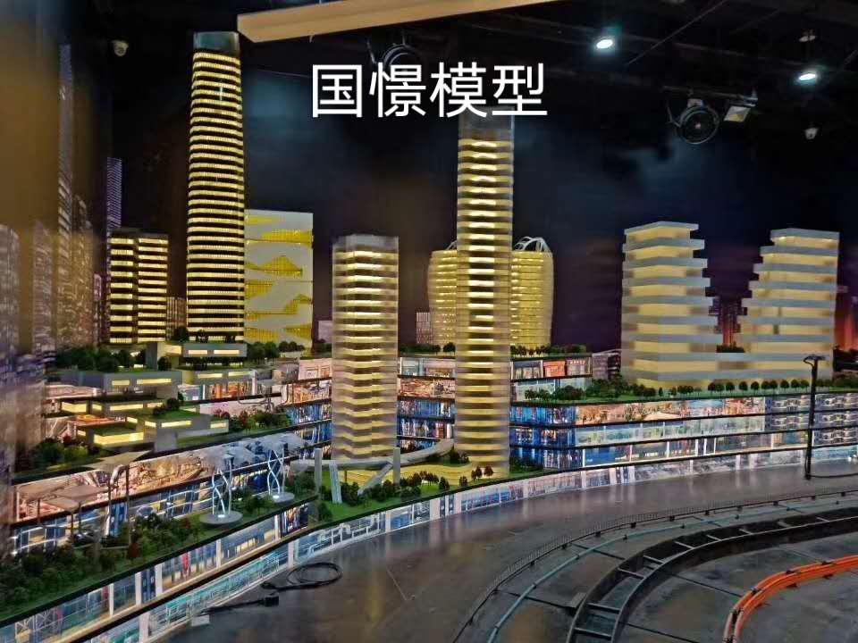 阿拉尔市建筑模型