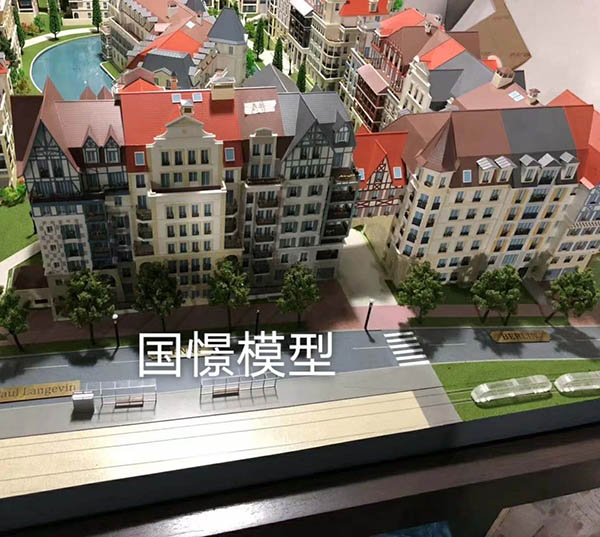 阿拉尔市建筑模型