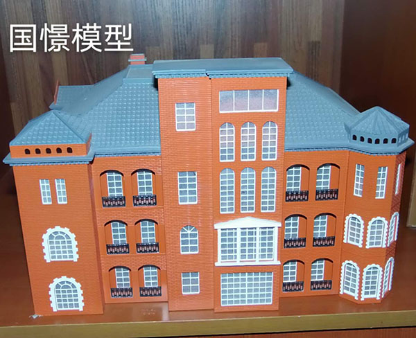 阿拉尔市建筑模型